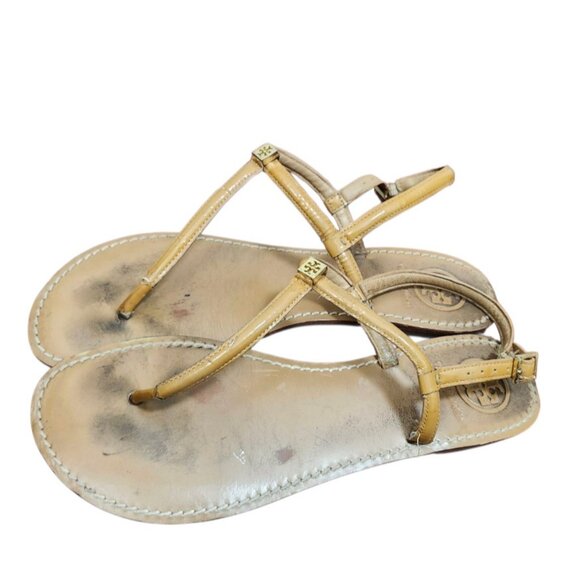 Tory Burch thong leather sandals size 8.5 - Picture 6 of 10